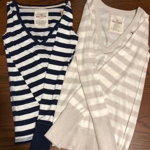Hollister 2 Soft Sweater Bundle